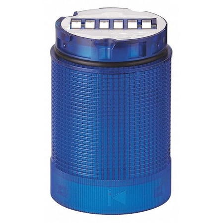 Werma Tower Light Module, 24V AC, 24V DC, Blue, 40 mm Dia., 59 mm Height, LED, KombiSIGN 40 Series 63451075