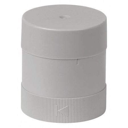 Werma Tower Light Sounder Tier, 24V, Gray, 1 9/16 in Dia., 1 3/4 in Height, KombiSIGN 40 Series 63570075