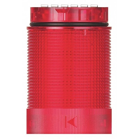 Werma Tower Light Module, 24V AC, 24V DC, Red, 40 mm Dia., 59 mm Height, LED, KombiSIGN 40 Series 63411075