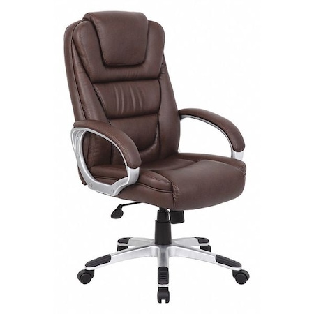 Zoro Select Executive Chair, High Back, Leather Seat 452R16