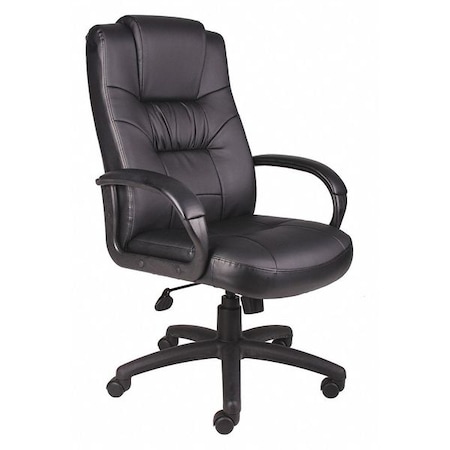 Zoro Select Executive Chair, High Back, Leather Seat 452R17