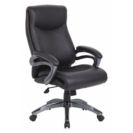 Zoro Select Executive Chair, High Back, Leather Seat 452R19