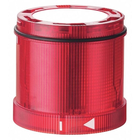 Werma Tower Light Module, 24V AC, 24V DC, Red, 70 mm Dia., 66 mm Height, LED, KombiSIGN 71 Series 64711075