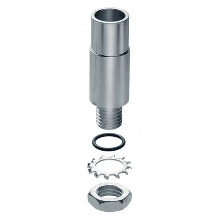Werma Panel Mount Adapter, Not Applicable, 1 1/16 in Dia., 3 1/4 in Height 96000025