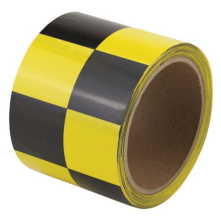 Zoro Select Floor Marking Tape vinyl 3 in W x 6 mil Thick 35TA42