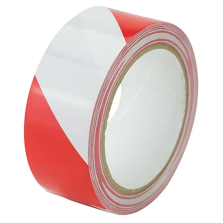 Zoro Select Floor Marking Tape vinyl 1 1/2 in W x 6 mil Thick 20TD65