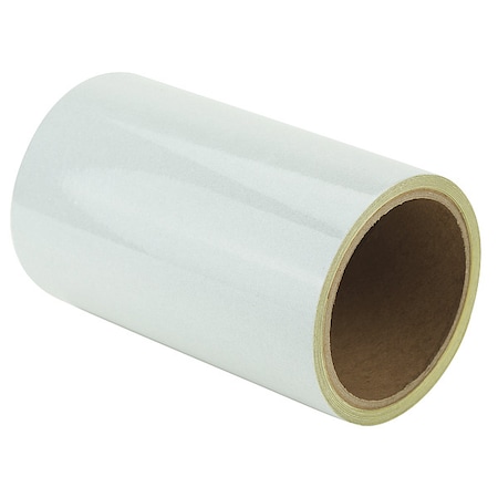 Zoro Select Floor Marking Tape vinyl 6 in W x 5.5 mil Thick ZRF6X5WT