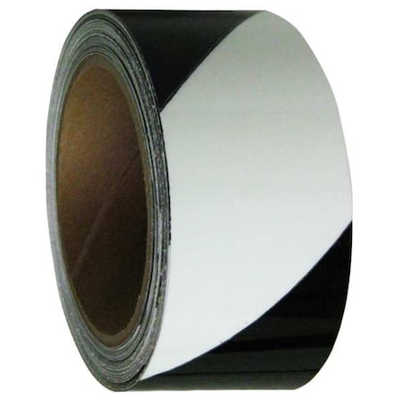 Zoro Select Marking Tape Polyester Ivory Green/Green, 2" W x 15 ft. L, 11 mil Thick 15C741