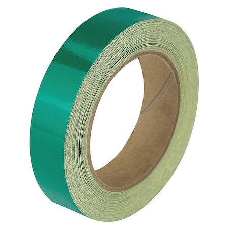 Zoro Select Floor Marking Tape vinyl 1 in W x 5.5 mil Thick 20LP41