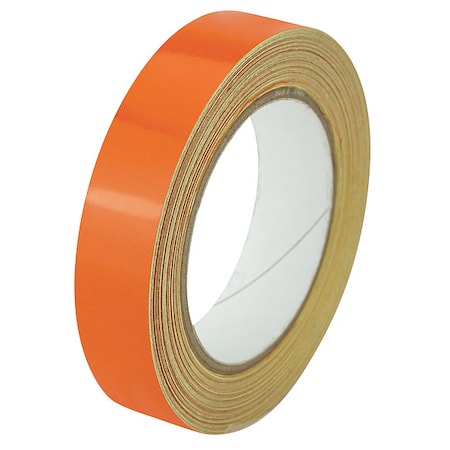Zoro Select Floor Marking Tape vinyl 1 in W x 5.5 mil Thick ZRF1X50'OR