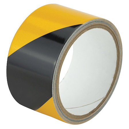 Zoro Select Floor Marking Tape vinyl 2 in W x 5.5 mil Thick ZRS5BY