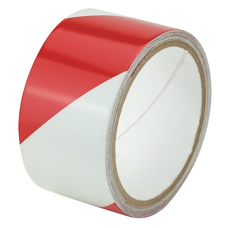 Zoro Select Floor Marking Tape vinyl 2 in W x 5.5 mil Thick ZRS5RW