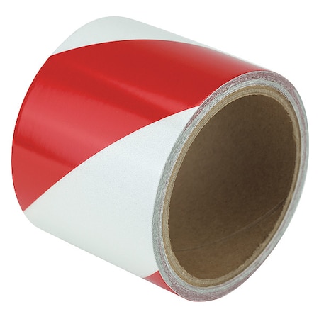 Zoro Select Floor Marking Tape vinyl 3 in W x 5.5 mil Thick ZRS3X5RW