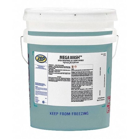 Zep All Climate Car Wash, Truck and Trailer Wash, 5 gal, Butyl-Free 38035