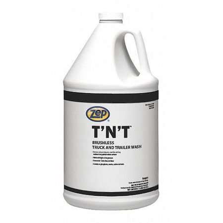 Zep Brushless Truck and Trailer Wash, Truck and Trailer Wash, 1 gal, Butyl-Free, 4 PK 37624
