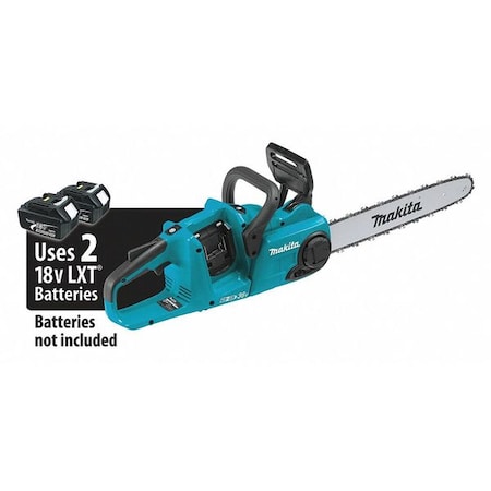Makita 16 in L Cordless Battery-Powered Chainsaw, 18 V, 3.0/4.0/5.0Ah, Bare Tool XCU04Z