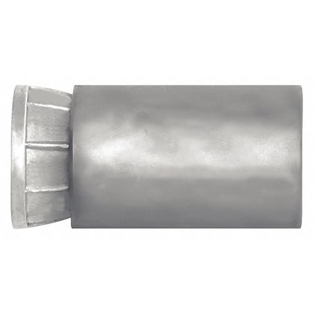 Dewalt Calk-In Single Lag Shield, 1/2" Dia, 7/8" L, Alloy Steel Plain, 1000 PK 09222-PWR
