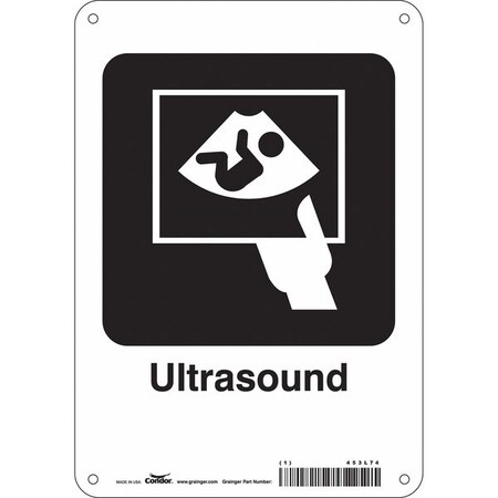Condor Ultrasound, 7 in W x 10 in H, Horizontal Rectangle, Polyethylene, 453L74 453L74