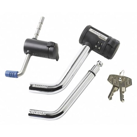 Master Lock Receiver/Coupler Lock, Push to Lock(TM) 2848DAT