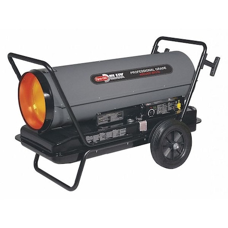 Dyna-Glo Kerosene Forced Air Heater, 400,000 BtuH, 1,400 cfm, 29.0 gal KFA400DGD