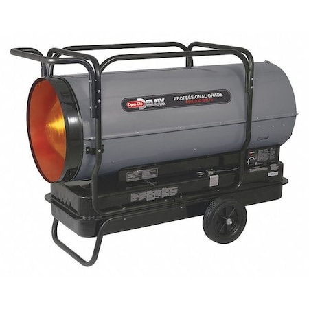 Dyna-Glo Portable Oil and Kerosene Torpedo Heater, 650,000 BtuH, #1 Diesel, #1 Fuel Oil, K-1 Kerosene KFA650DGD