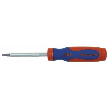 Westward 9 3/4 in, Drive Size: 1/4 in , Num. of pieces:15 453U43