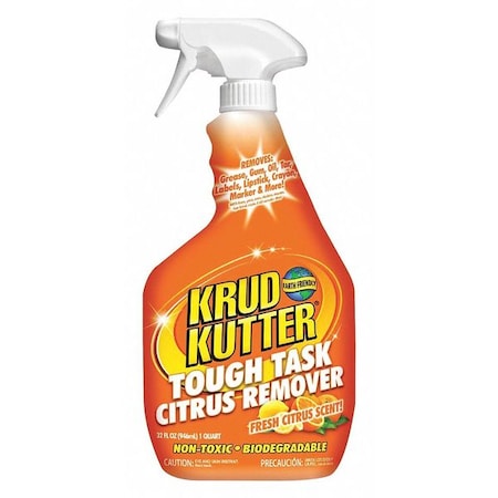 Krud Kutter Heavy-Duty All Purpose Cleaner, Trigger Spray Bottle, 32 oz, Citrus KC324