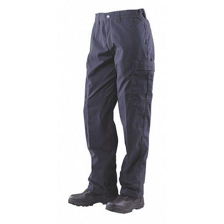 Tru-Spec Tactical Pants, 32 in x 32 in, Navy, 35% Cotton, 65% Polyester 1025