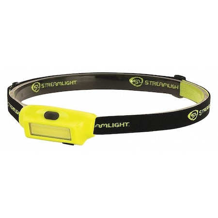 Streamlight Headlamp, 180/35 lm, Yellow Body, LED 61703