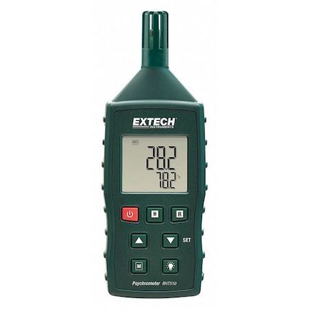 Extech HygroThermometer, Onboard, NoNIST RHT510