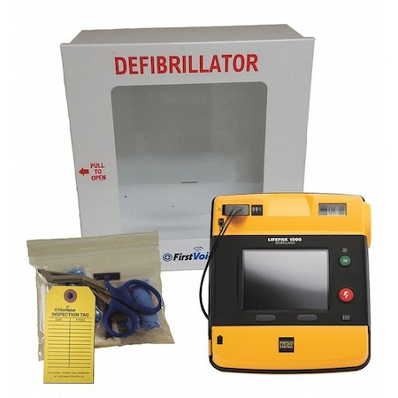 Stryker Physio-Control AED Value Package, 3-3/8" H, 10-7/8" D 99425-000023F-MD