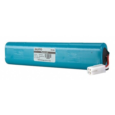 Physio Control Battery, 4" H x 8" L x 6" W, 12V Battery 11141-000068