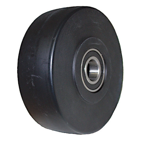 Zoro Select Caster Wheel, 3000 lb. Load, Black Wheel P-NM-040x020/050K