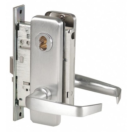 Best Door Lever Lockset, Mechanical, Office 45H7A15J626LHRB