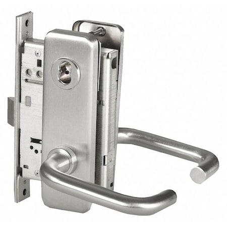 Best Door Lever Lockset, Mechanical, Dormitory 45H7T3J626LH