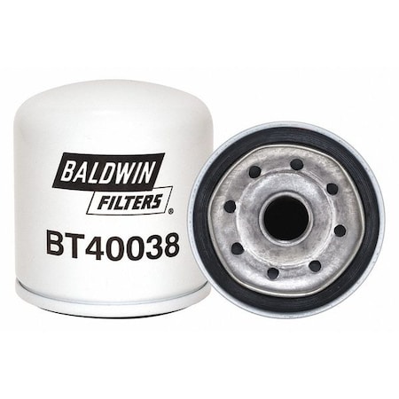 Baldwin Filters Oil Filter, Lube Spin-on, 3-9/32" H BT40038