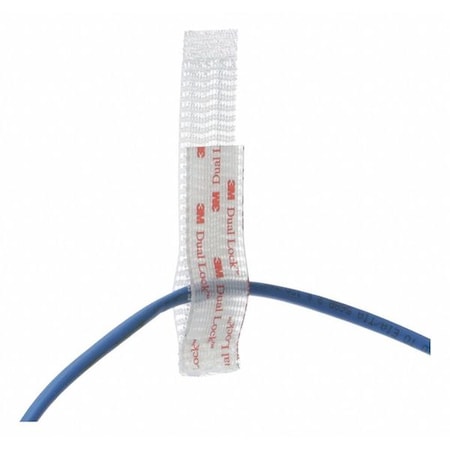 3M Double-Sided Foam Tape, 1 in W, 3 in L, 5/32 in, Polyester Foam, Double-Sided, 10 PK 1X33MCH