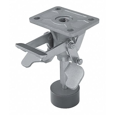 Zoro Select Floor Lock, 4-5/16" x 5-1/2" Overall Size FF 200