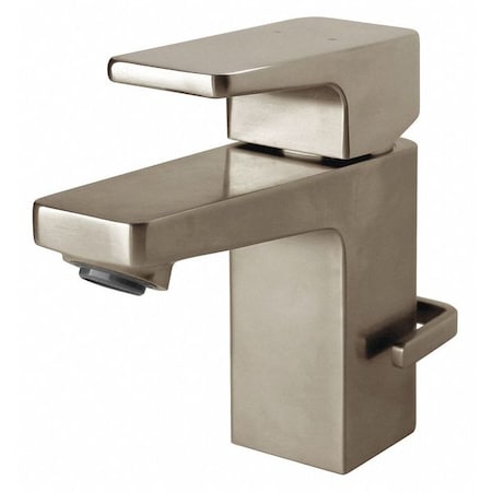Speakman Manual Single Lever Faucet, Single Hole Mount, Brushed Nickel 1 Hole SB-2401-BN