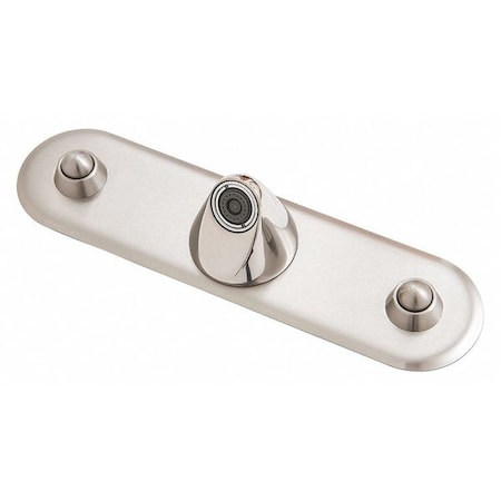 Bestcare Metering 8" Mount, 3 Hole Ligature Resistant Bathroom Faucet, Satin WH3377-8IN