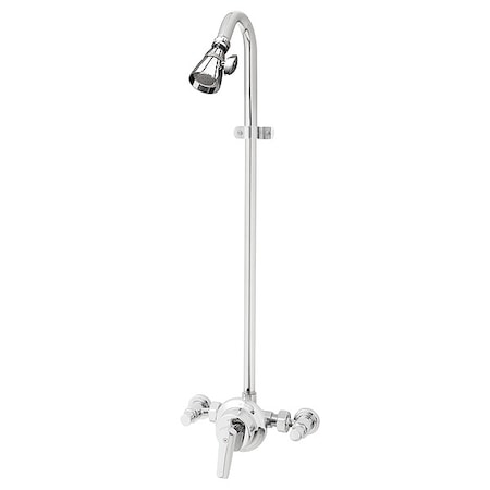 Speakman Exposed Shower, Manual, 2, Wall, Polished Chrome S-1495-AF