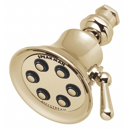 Speakman Fixed Showerhead, Brass S-2254-PB-E2