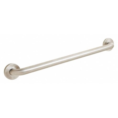 Speakman Concealed Wall Mount Grab Bar, 48" L, Stainless Steel, Brushed Nickel SA-1009-48-BN