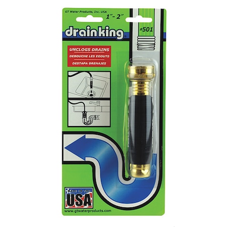 Drain King Drain Opener, 1" to 2" Size 501
