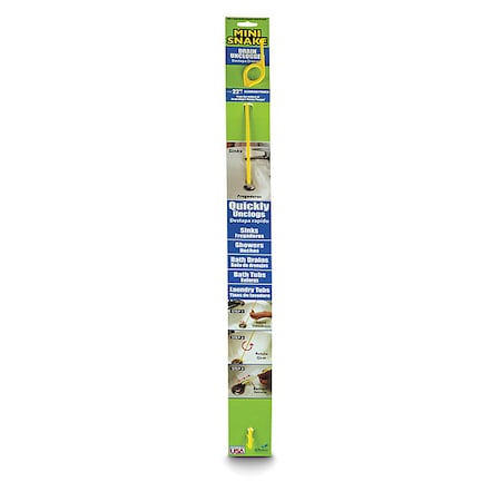 Drain King Drain Cleaning Tool, Resin, 26" Size DKMS