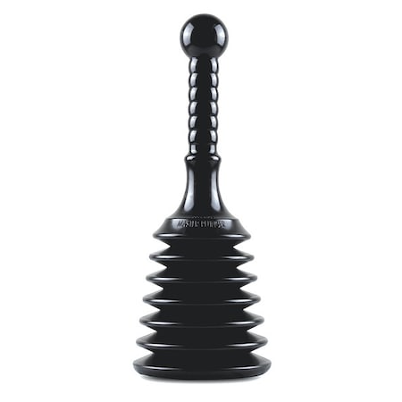 Master Plunger Surface Sink Plunger, Rubber, 5" Cup dia. MPS4