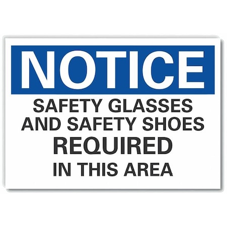 Lyle Notice Sign, 10" W, 7" H, 0.004" Thickness, LCU5-0249-ED_10x7 LCU5-0249-ED_10x7