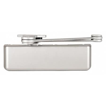 Dormakaba Manual, Hydraulic, Stanley QDC 100, Door Closer, Extra Heavy Duty Interior and Exterior, Gray QDC113R689BF