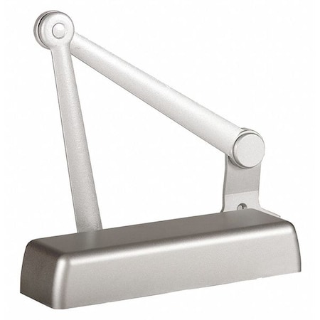 Dormakaba Manual, Hydraulic, Stanley QDC 100, Door Closer, Extra Heavy Duty Interior and Exterior, Gray QDC115R689BF