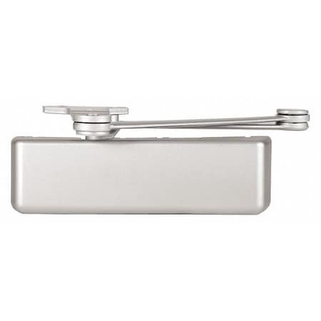 Dormakaba Manual, Hydraulic, Stanley QDC 100, Door Closer, Extra Heavy Duty Interior and Exterior, Gray QDC117R689